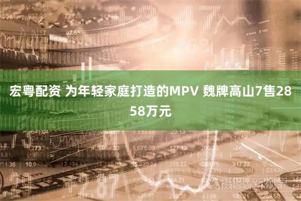 宏粤配资 为年轻家庭打造的MPV 魏牌高山7售2858万元